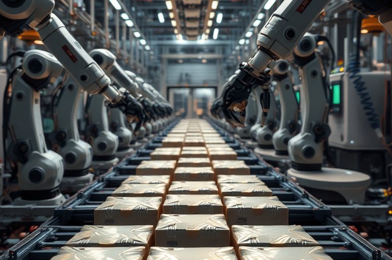 自動化液體灌裝包裝生產線